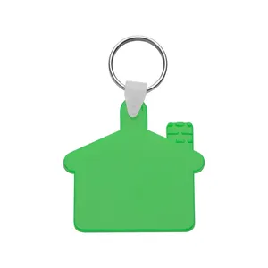 Llaveros de Plástico Personalizados con Diseño de Casa de Campo - Product Image 1