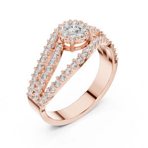 แหวนทองคำ 14K สีเหลือง ประดับเพชรทรงกลม 0.77 กะรัต เพาะเลี้ยงในห้องปฏิบัติการ รับรองโดย IGI แหวนหรูสำหรับผู้หญิง |   ชุดทำงาน |   เพชรที่เพิ่งเพาะเลี้ยง - Product Image 6