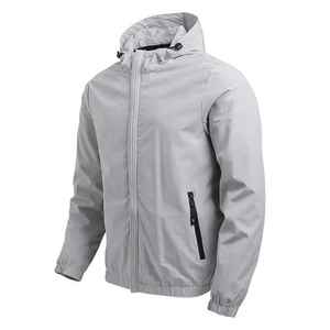 Veste coupe-vent décontractée d'hiver unisexe de haute qualité, épaisse, pour les sports de plein air, la pêche, à capuche, imperméable, respirante, réversible - Product Image 3