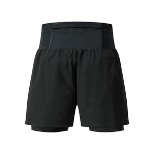 Pantalones cortos para correr de poliéster para hombre Pantalones cortos para deportes al aire libre con bolsillos con cremallera 2 en 1 DesignDDP envío - Product Image 5
