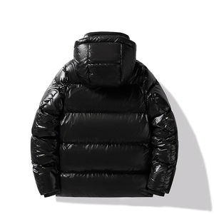 2025 mode hommes doudoune OEM personnalisé chaud hiver manteau fermeture éclair à capuche bulle veste extérieure vers le bas Style - Product Image 4