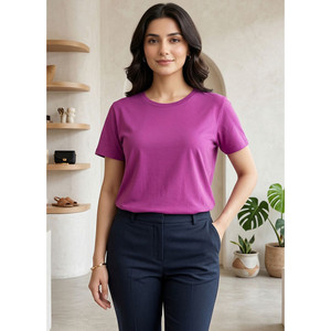 เสื้อท่อนบนสีม่วงเพลเชอร์ ดีไซน์ RN FT-1694 - Product Image 1