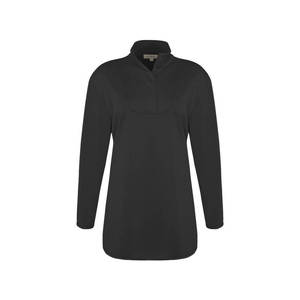 เสื้อสเวตเตอร์คอตั้งสีดำสำหรับผู้หญิง - Product Image 1