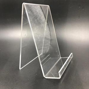 2025 nouveau modèle 6 pouces clair acrylique affichage chevalet Transparent présentoir support acrylique livre support sans rebord - Product Image 5
