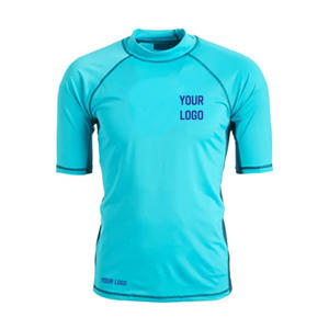 Chemises de Compression à manches courtes pour hommes, maillot de Sport de Fitness à séchage rapide - Product Image 1