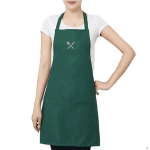 Delantal de chef de calidad personalizada al por mayor, delantal de chef antiincrustante con logotipo de color y tamaño personalizado, delantal de cocina con hebilla de alambre abierto al por mayor - Product Image 2