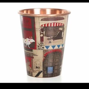 Verre de cuivre imprimé artistique avec un motif complexe fait à la main pour la décoration intérieure et les solutions de cadeaux à la côte la plus basse - Product Image 5