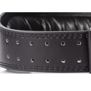 เข็มขัดยกน้ำหนักคุณภาพสูง เข็มขัดหนังยกน้ำหนักสำหรับออกกำลังกายแบบหนาพิเศษ รับผลิตแบรนด์ส่วนตัว เข็มขัดเสริมแผ่นรองพิเศษสำหรับทุกเพศ - Product Image 3