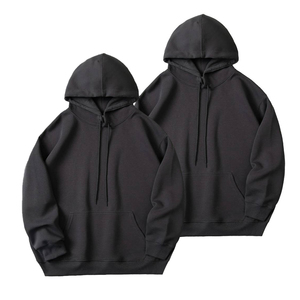 เสื้อฮู้ดสำหรับผู้ชายเสื้อฮู้ดผ้าคอตตอนโลโก้100% ดีไซน์เพรียวบาง - Product Image 3