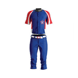 Custom Logo Groothandel Comfortabel Rekbaar Nieuwste Ontwerp Lage Prijs Honkbal Uniform Ontwerp Uw Eigen Honkbal Uniform - Product Image 2