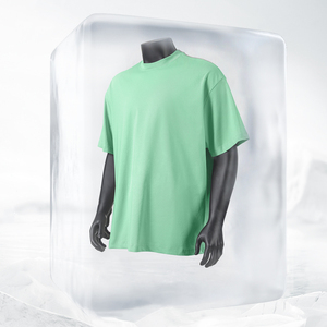 Camiseta Mint Manbo de alta calidad para hombre, camisetas de algodón 100% Unisex deportivas holgadas de secado rápido lisas personalizadas - Product Image 2