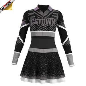 Uniformes de pom-pom girl Offre Spéciale pour femmes <span class=keywords><strong>vêtements</strong></span> de pom-pom girl unis - Product Image 1