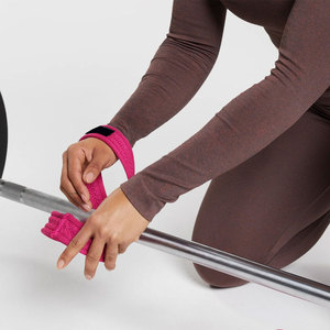 Anti-Slip Weight Lifting Wrist Straps Custom Logo Powerlifting Training Lifting Straps - Product Image 3