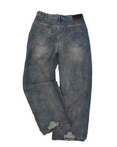 Overoles de Mezclilla Holgados Personalizables con Cintura Ajustable con Cordón, Peso Medio, Duraderos, Transpirables, Cómodos y con Movimiento Fácil - Product Image 5