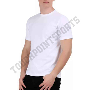 เสื้อยืดกีฬาผ้าฝ้ายใส่ได้ทั้งชายและหญิงใส่ได้ทั้ง100% และหญิงพิมพ์ลายซับลิเมชันพร้อมโลโก้คอตั้งสำหรับฤดูใบไม้ร่วง - Product Image 2