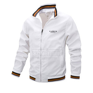 Chaqueta de bombardero impermeable de poliéster para hombre, venta al por mayor, nuevo diseño, logotipo personalizado, chaqueta de invierno para hombre - Product Image 1