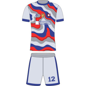 Ropa de fútbol Camiseta de fútbol de secado rápido Impresión personalizada completa diseñada para jugadores de equipos de clubes - Product Image 1