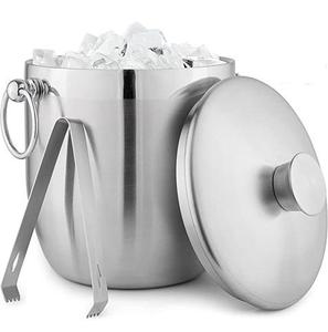 Metal <b>Ice</b> <b>Bucket</b> With Simple Texture Finished Soft Drinks Cooled Storage Basket Indoor Parties <b>ice</b> cube Cane <b>Champagne</b> Chiller - Product Image 2