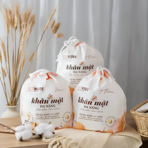 Toallitas Secas ECO WIPES, 80 Unidades |   Toallitas Desechables Suaves para Limpieza en Seco para el Hogar, Cuidado Personal del Bebé, Venta al por Mayor OEM - Product Image 1