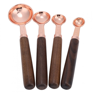 Best Price Custom Designed Multi-Function Copper <b>Measuring</b> <b>Spoon</b> for Kitchenware Metal Material - Product Image 5