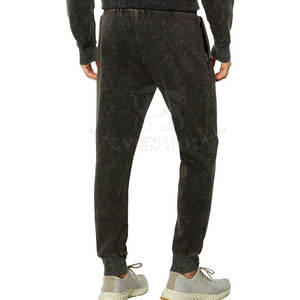 Pantalon de jogging en tissu durable délavé à l'acide, style streetwear moderne, coupe confortable, vêtement décontracté pour la détente - Product Image 2