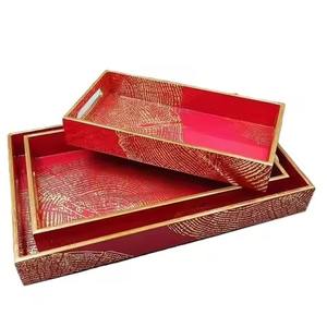 Juego de 3 con Diseño Floral Esmaltado para Decoración del Hogar, Regalos de Desayuno, Bodas y Mudanzas - Product Image 3