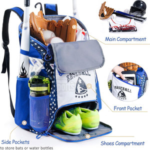 Bolsa de Béisbol Deportiva Personalizada, Material de Nailon Cómodo, Alta Calidad, Capacidad de 30-40L, Nueva Llegada para Venta en Línea - Product Image 2