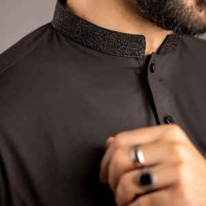 ชุดเดรสปากีสถานสำหรับผู้ชายชุดเดรสผ้าคอตตอนสไตล์ปากีสถานชุดคาเมซของชาวมุสลิมผ้าคอตตอนสไตล์ปากีสถานสำหรับ100% - Product Image 3