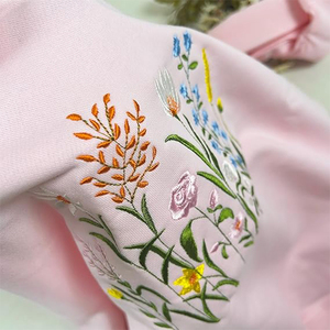 Sudadera de cuello redondo bordada personalizada, suéter bordado, sudaderas, ropa deportiva para mujer - Product Image 4