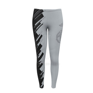Mallas de Yoga transpirables de cintura alta para mujer, mallas de entrenamiento de gimnasio de nuevo diseño personalizadas - Product Image 1