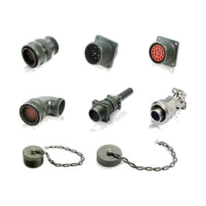 ชุดขั้วต่อไฟฟ้าแบบวงกลม MIL-C-5015 ซีรีส์ MS3102A/MS3106A ขั้วทองแดง ระดับการป้องกันน้ำและฝุ่น IP67 7.5A แบบตัวผู้/ตัวเมีย - Product Image 2