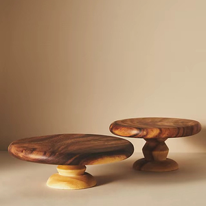 ขาตั้งเค้กไม้สไตล์วินเทจสำหรับงานเลี้ยงสุดหรู เสริมเสน่ห์แบบย้อนยุคให้กับการเสิร์ฟของหวาน - Product Image 1