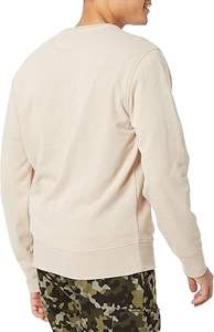 Sweatshirts pour hommes coupe-vent 100% coton Logo personnalisé d'hiver Séchage rapide Teint uni - Product Image 5