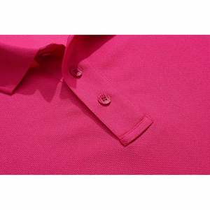 100% coton respirant hommes polos simples à manches courtes chemises de golf en plein air polos décontractés, polo t-shirt - Product Image 5