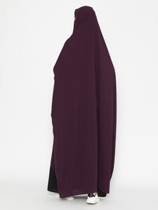 Ventes chaudes : Naqab personnalisé pour femmes, burqa à manches longues, style ethnique, hijab en polyester, robes islamiques traditionnelles de Turquie, Dubaï - Product Image 4