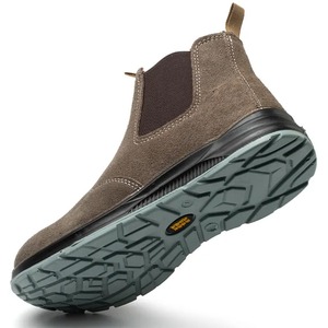 Chaussures de travail de sécurité d'hiver pour hommes avec logo personnalisé, dessus en cuir résistant à l'eau, respirant et durable, avec caractéristique antistatique - Product Image 1