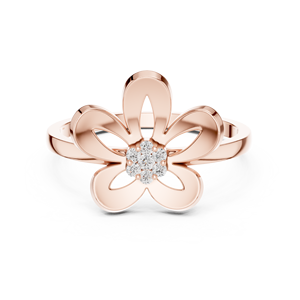 18K Customized Name <b>Initial</b> <b>Ring</b> in Silver or Gold - Product Image 2