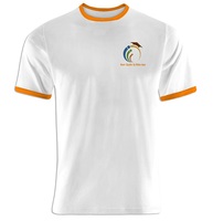 Nouveau T-shirt à bas prix à la mode avec logo personnalisé imprimé pour hommes et femmes Prix bas du Viet Nam Prix bas T-shirt rayé à bas prix