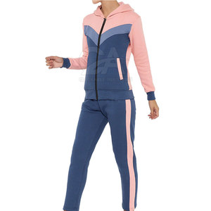 Quick Dry <b>Women</b> Fleece Tracksuit Custom Logo <b>Women</b> Fleece Tracksuit Jogging Wear <b>Women</b> Fleece Tracksuit High Quality - Product Image 2