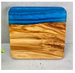 Sous-verres en résine de bois de qualité standard avec base dure disponibles pour une utilisation dans les ustensiles de cuisine Sous-verres en pierre - Product Image 1