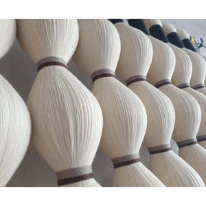 Tapisserie d'art textile moderne DUNAS DEL DESIERTO, magnifique suspension murale asymétrique en corde, style mexicain pour la maison - Product Image 3