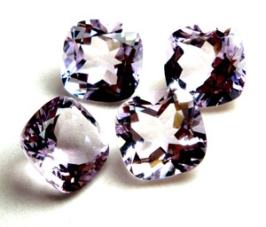 Quartz Améthyste Rose Naturel Semi-Précieux, Formes Mixtes, Tailles Facettées, Pierres Précieuses en Vrac, Cristaux pour Bijoux GEMFORTE INC - Product Image 3