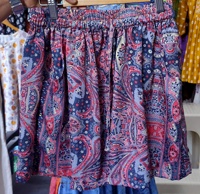 Ensemble 2 pièces haut et jupe décontractée pour femme, coupe classique, col en V, motif imprimé, tissu en soie, longueur genou, haute qualité, séchage rapide, écologique