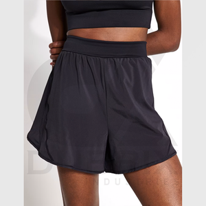 Short de sport pour femme Short d'entraînement pour femme 100% Polyester Logo personnalisable autocollant couleur motif Design Short pour femme - Product Image 1