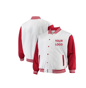 Veste d'hiver pour hommes Offre Spéciale de haute qualité en coton polaire poids lourd décontracté Baseball Design respirant et motif Patchwork - Product Image 3