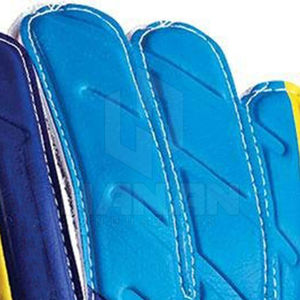 Gants de gardien de but à haute adhérence-Gants de football souples pour jeunes joueurs et adultes Gants de sécurité en cuir pour la pratique du match - Product Image 3