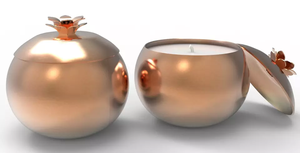 Chaud fantaisie moderne en bois couvercle en acier inoxydable fantaisie porte-cire pour la maison et la décoration de mariage bougeoir pour la décoration de la maison - Product Image 5