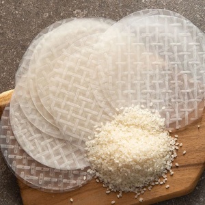 Rollos de papel de arroz seco vietnamita empaquetados envoltura insípida para ingredientes de alimentos y bebidas para adultos para rollos de primavera vegetal - Product Image 4