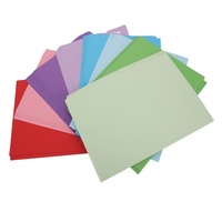 Tarjeta artesanal multicolor para origami y álbumes de recortes