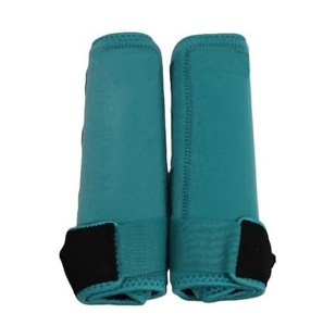 Bottes de sport pour chevaux personnalisées multicolore OEM logo bottes de tendon élastiques légères en néoprène protège-jambes attelle bottes de sécurité pour tendons - Product Image 2